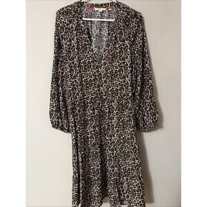 Boden Dress Long Sleeve With Pockets Boho, Cottage Core Comfy Casual Size 10R